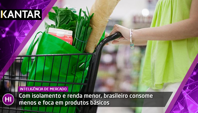 Com isolamento e renda menor, brasileiro consome menos e foca em produtos básicos