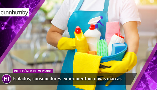Isolados, consumidores experimentam novas marcas