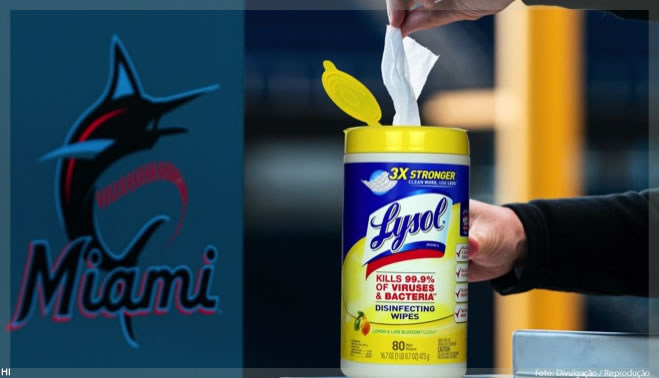Reckitt Benckiser fazer parceria com a Miami Marlins