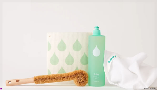 Safely apresenta linha natural de cuidados com a louça