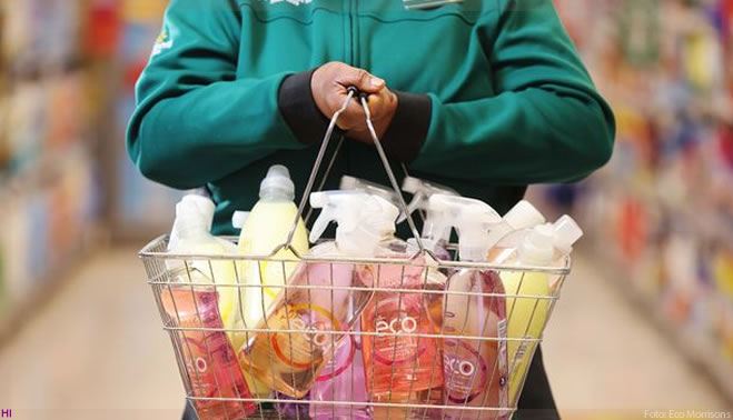 Gigante de supermercados do Reino Unido lança produtos de limpeza ecológicos e acessíveis
