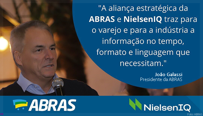 ABRAS e NielsenIQ anunciam solução para estreitar relacionamento entre indústria e varejo