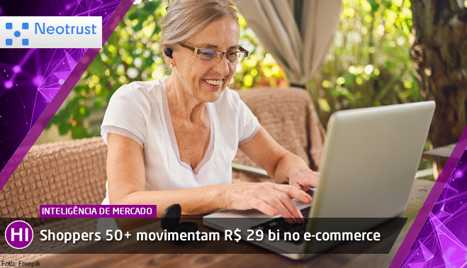 Shoppers 50+ movimentam R$ 29 bi no e-commerce