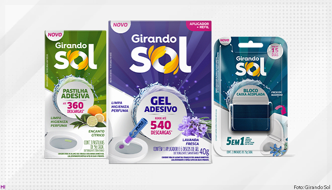 Girando Sol lança linha Toilet Care na Expoagas 2022