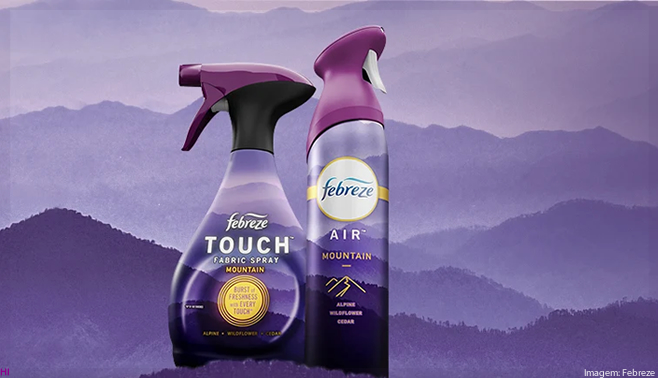 Mountain é o perfume do ano de Febreze