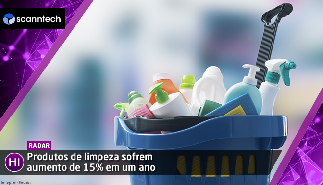 Produtos de limpeza sofrem aumento de 15% em um ano