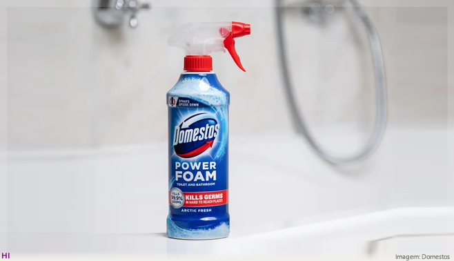 Unilever promete na limpeza do banheiro com novo Domestos
