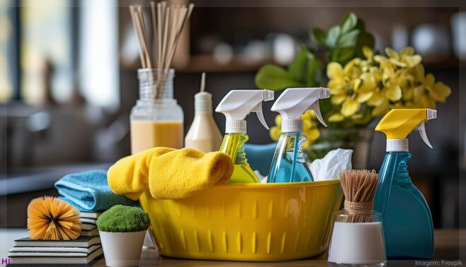 Como são extraídos os aromas de produtos de limpeza?
