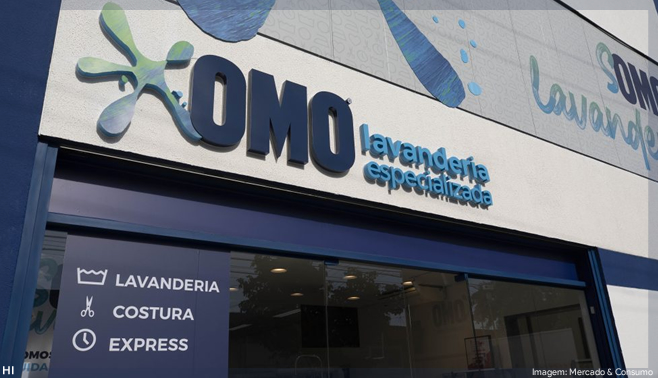 Omo Lavanderia projeta expandir lojas com serviço especializado e express