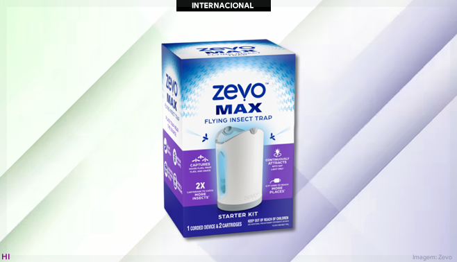 Zevo Max oferece duas vezes mais capacidade de capturar insetos