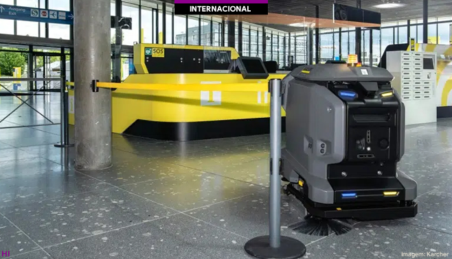 Kärcher lança o primeiro robô de limpeza 100% autônomo