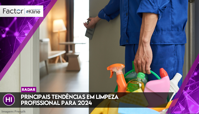Principais tendências em limpeza profissional para 2024