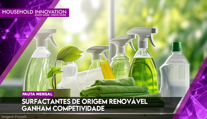 Surfactantes de origem renovável ganham competividade