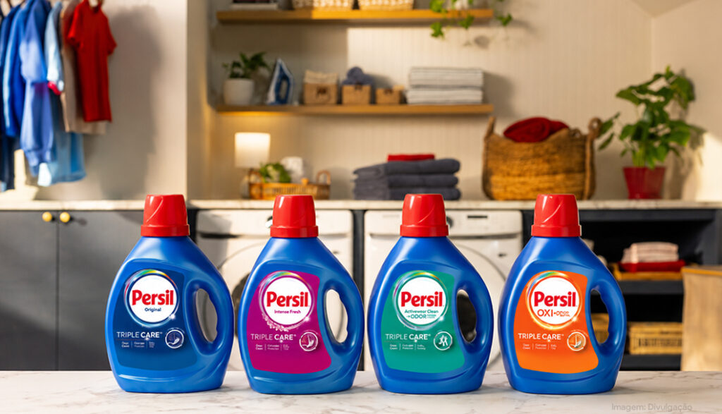 Persil lança fórmula TripleCare para cuidado dos tecidos