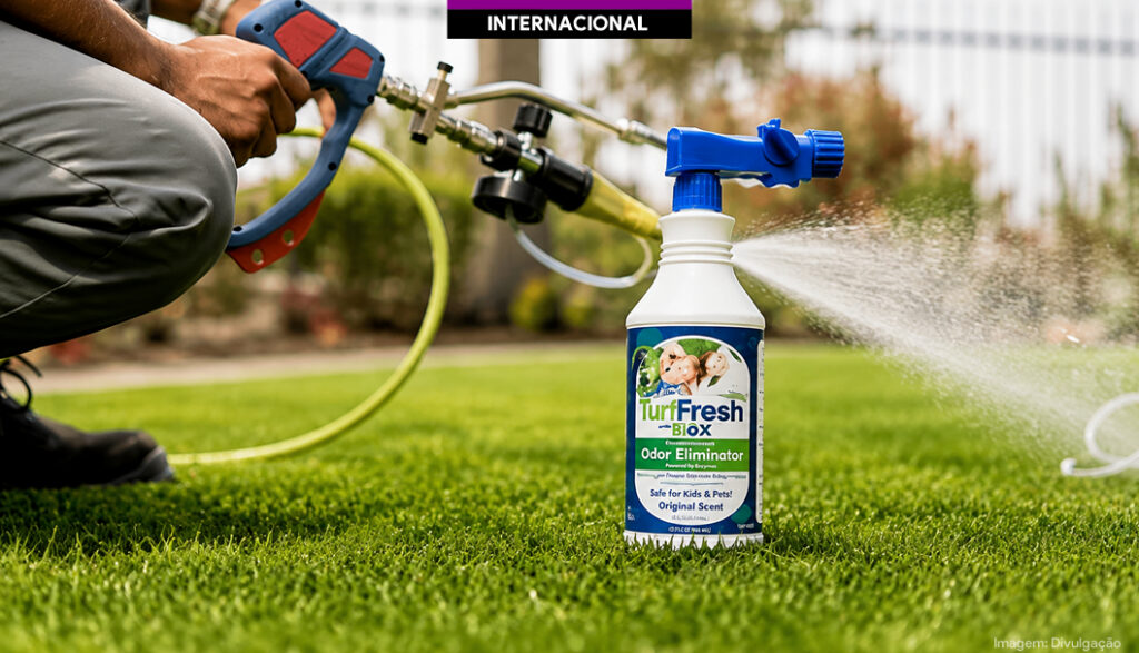 EUA: TurFresh lança tecnologia BioX para limpeza de grama artificial