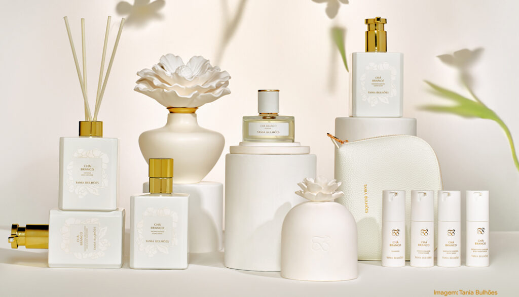 Tania Bulhões celebra 20 anos de Chá Branco com seu primeiro Parfum e edição comemorativa da linha