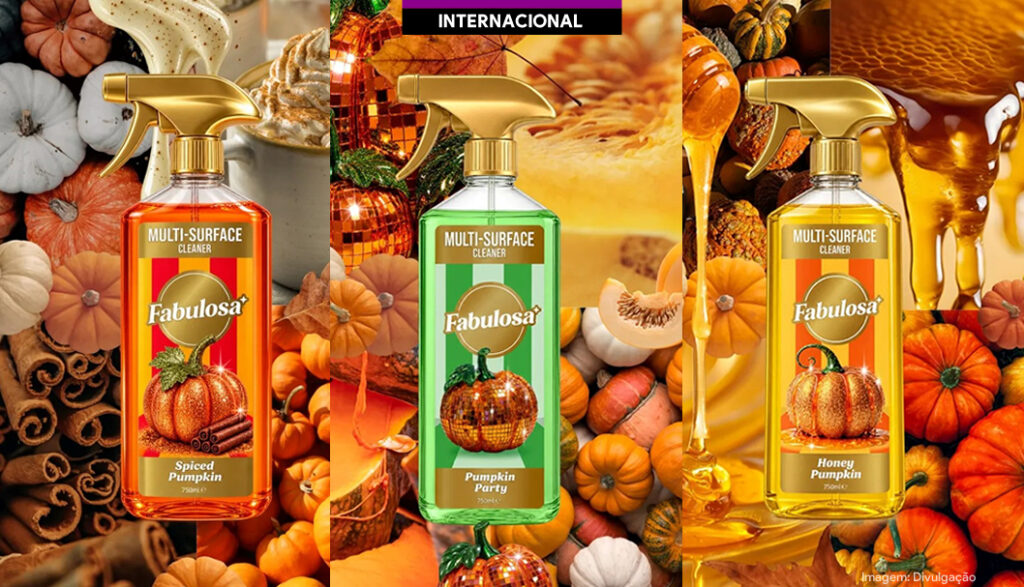 Fabulosa apresenta nova coleção de fragrâncias de outono no Reino Unido