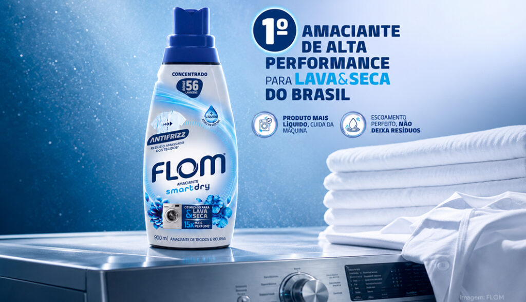FLOM lança SmartDry para máquinas lava e seca